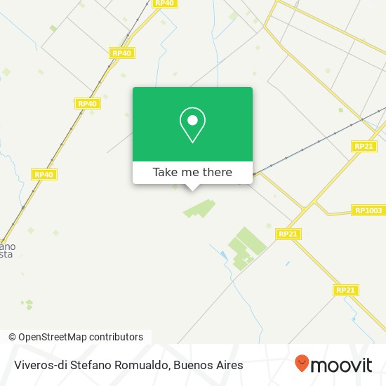 Mapa de Viveros-di Stefano Romualdo