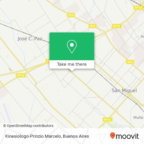 Kinesiologo-Prinzio Marcelo map