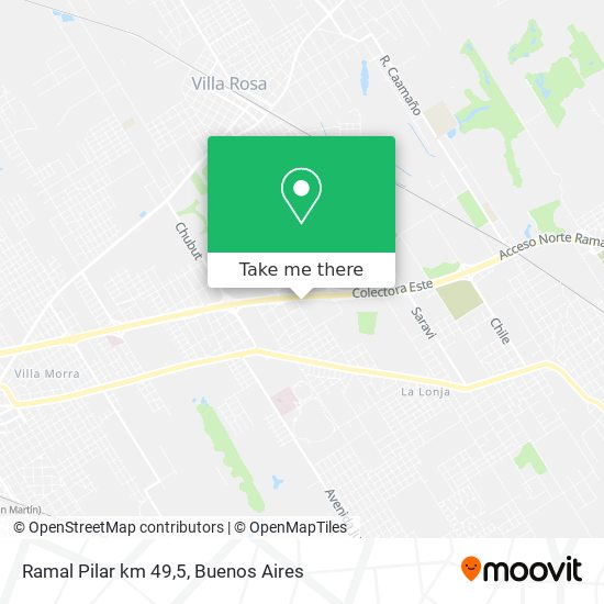 Ramal Pilar km 49,5 map