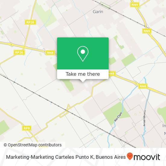 Marketing-Marketing Carteles Punto K map