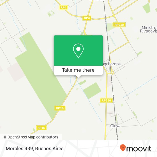 Morales 439 map
