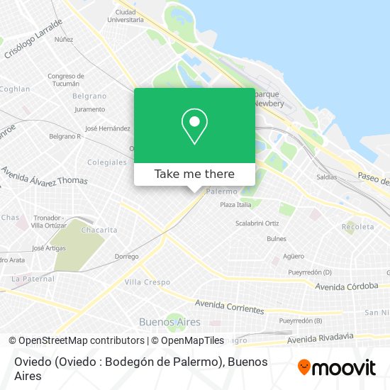 Oviedo (Oviedo : Bodegón de Palermo) map