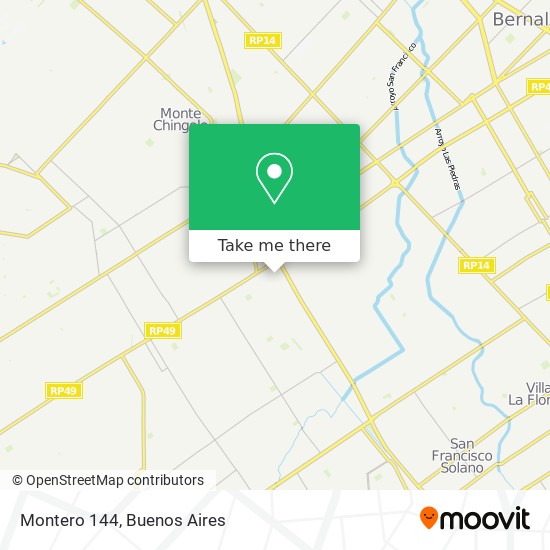 Montero 144 map
