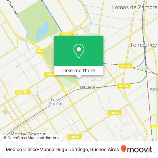 Mapa de Medico Clinico-Manso Hugo Domingo