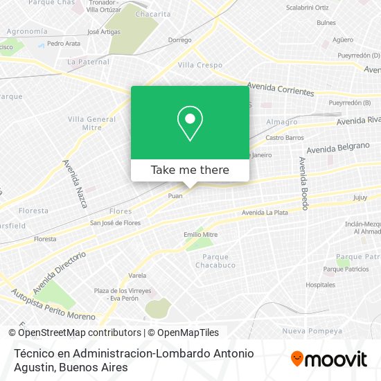Mapa de Técnico en Administracion-Lombardo Antonio Agustin