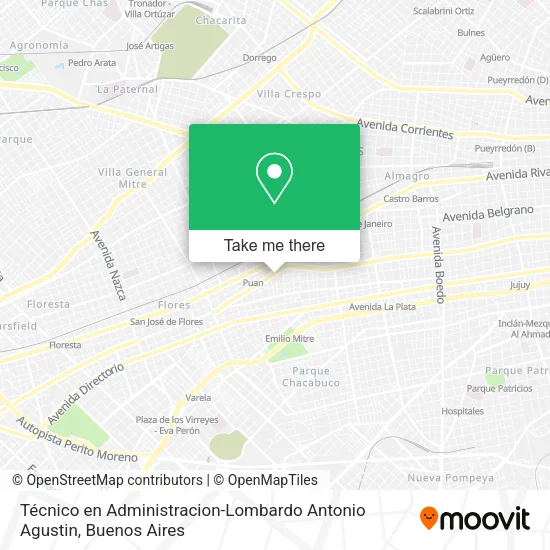Mapa de Técnico en Administracion-Lombardo Antonio Agustin