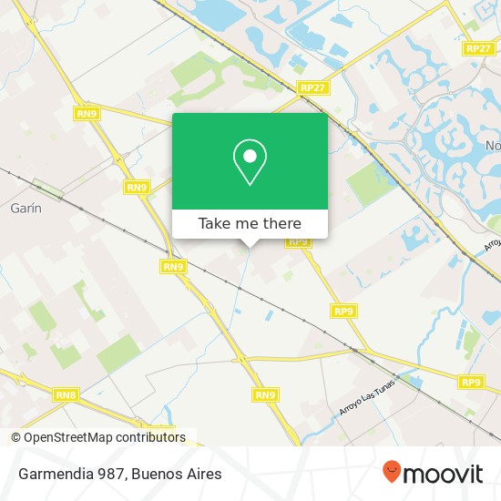 Garmendia 987 map
