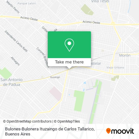 Bulones-Bulonera Ituzaingo de Carlos Tallarico map