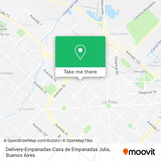 Delivery-Empanadas-Casa de Empanadas Julia map