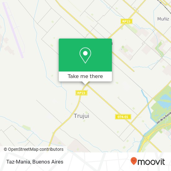 Taz-Mania map
