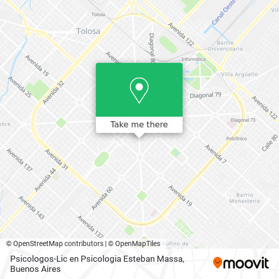 Psicologos-Lic en Psicologia Esteban Massa map