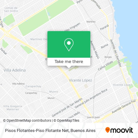 Pisos Flotantes-Piso Flotante Net map