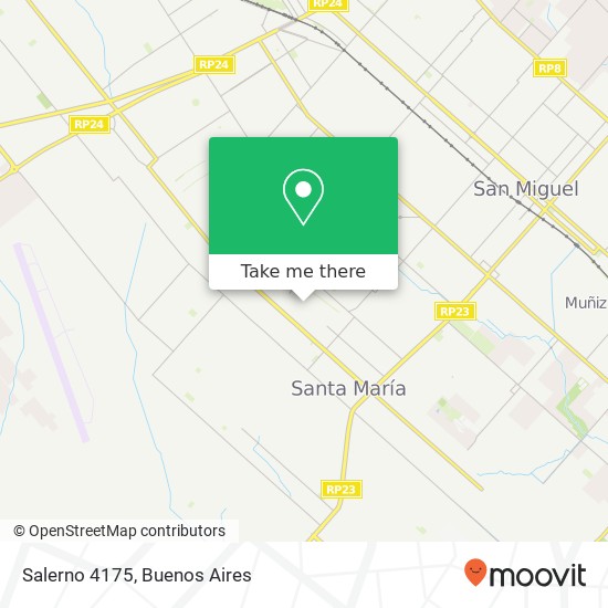 Salerno 4175 map