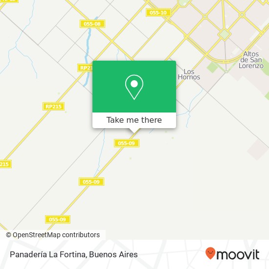Panadería La Fortina map