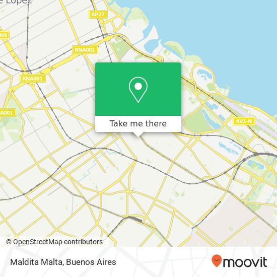 Maldita Malta map