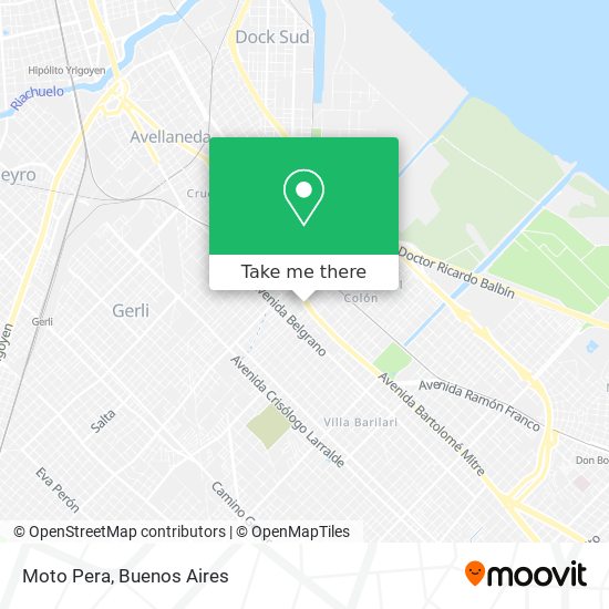 Moto Pera map