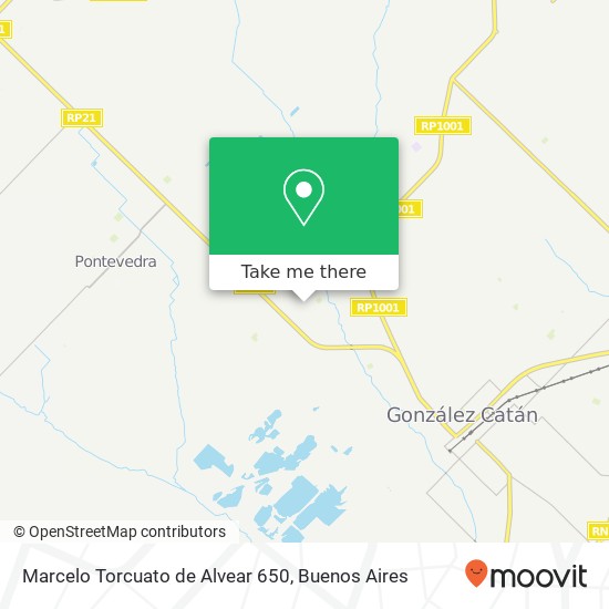 Marcelo Torcuato de Alvear 650 map