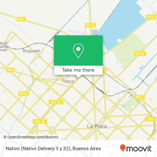 Mapa de Nativo (Nativo Delivery 3 y 32)