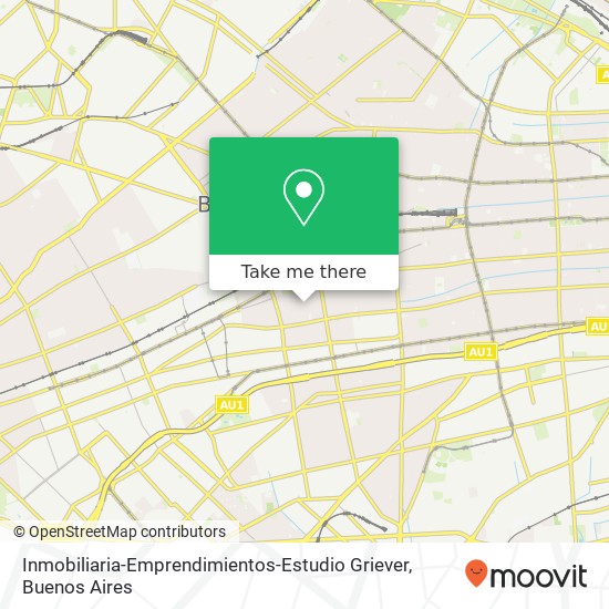 Mapa de Inmobiliaria-Emprendimientos-Estudio Griever