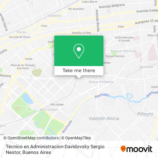 Técnico en Administracion-Davidovsky Sergio Nestor map