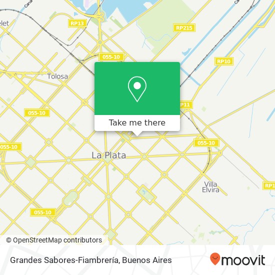 Grandes Sabores-Fiambrería map