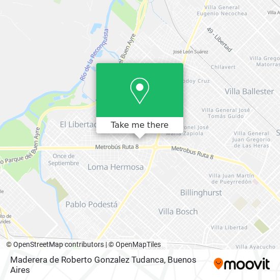 Maderera de Roberto Gonzalez Tudanca map