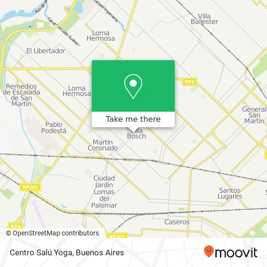 Centro Salú Yoga map