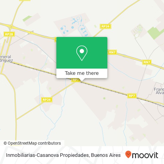 Inmobiliarias-Casanova Propiedades map