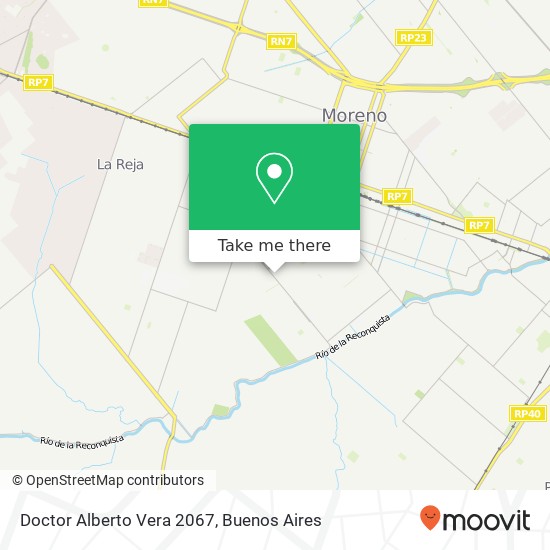 Mapa de Doctor Alberto Vera 2067