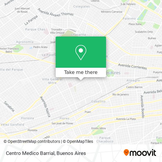 Centro Medico Barrial map