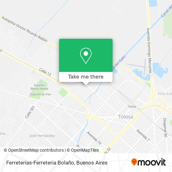 Ferreterias-Ferreteria Bolaño map