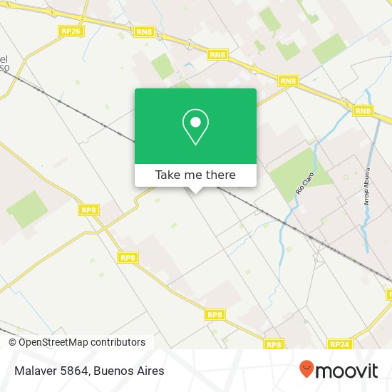 Mapa de Malaver 5864