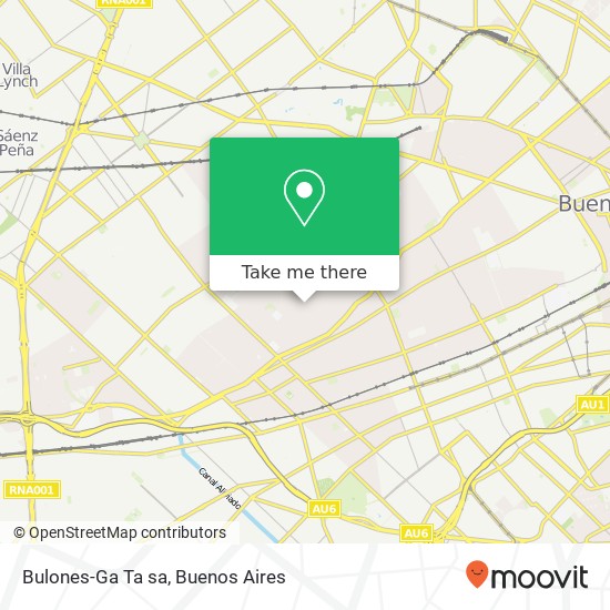 Bulones-Ga Ta sa map