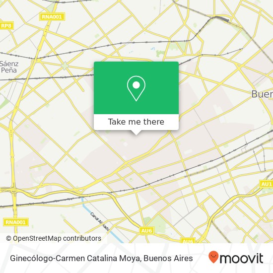 Ginecólogo-Carmen Catalina Moya map