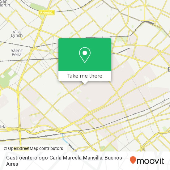 Mapa de Gastroenterólogo-Carla Marcela Mansilla