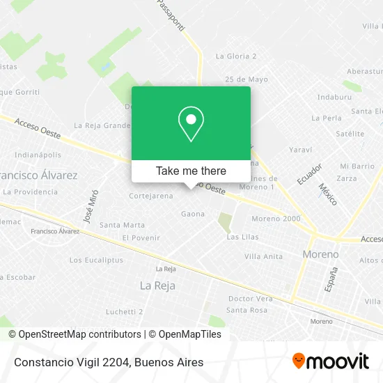 Mapa de Constancio Vigil 2204