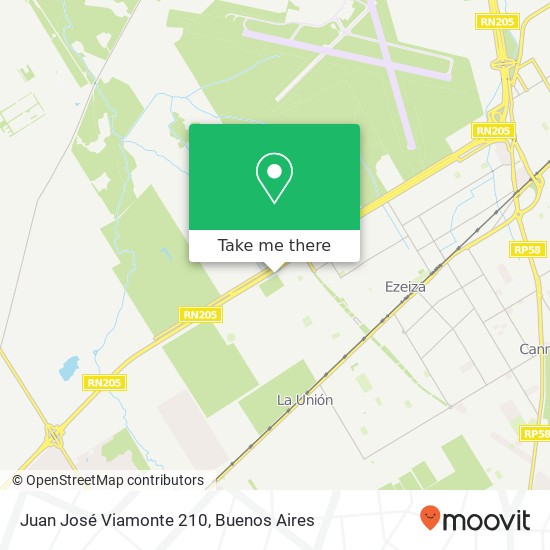 Juan José Viamonte 210 map