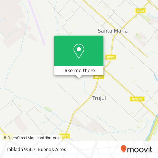 Tablada 9567 map