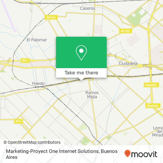 Mapa de Marketing-Proyect One Internet Solutions