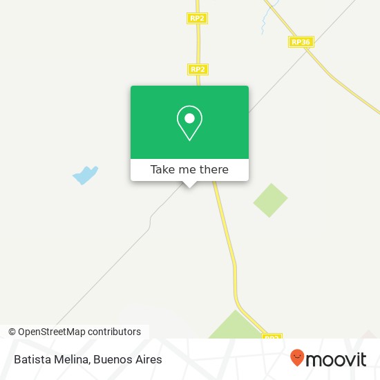 Batista Melina map