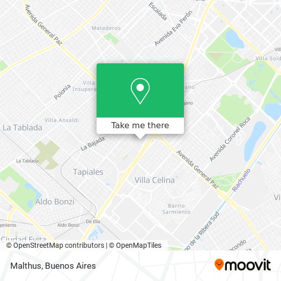 Mapa de Malthus