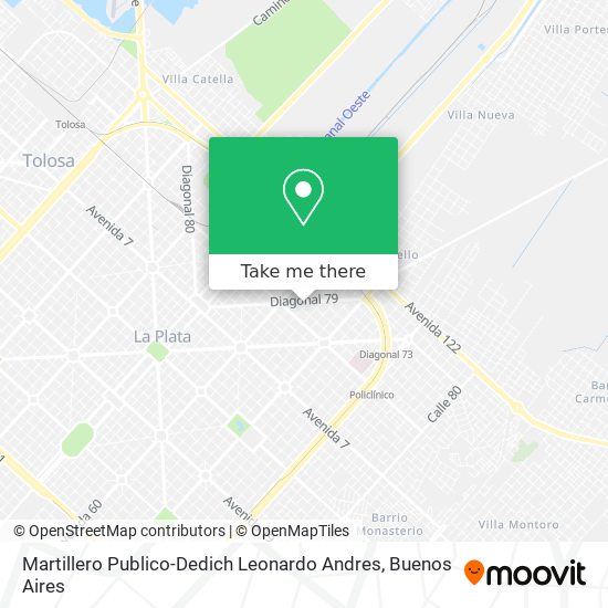 Martillero Publico-Dedich Leonardo Andres map