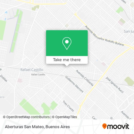 Mapa de Aberturas San Mateo