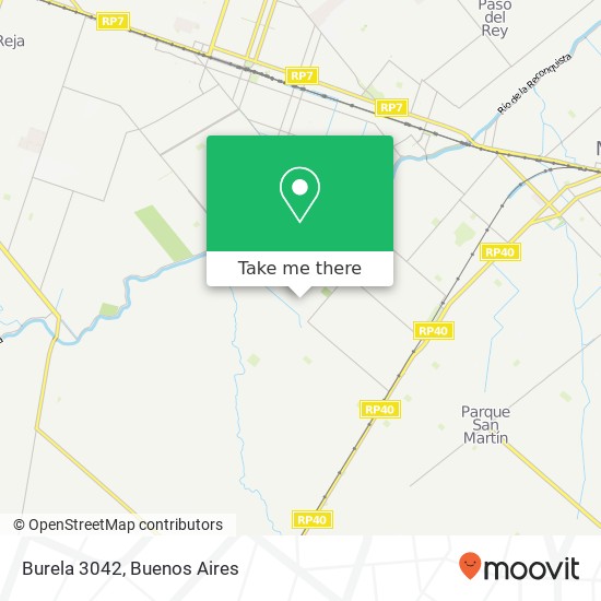 Burela 3042 map