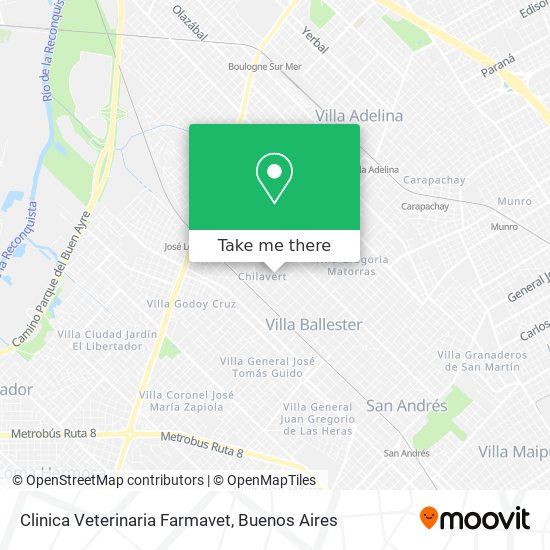 Clinica Veterinaria Farmavet map