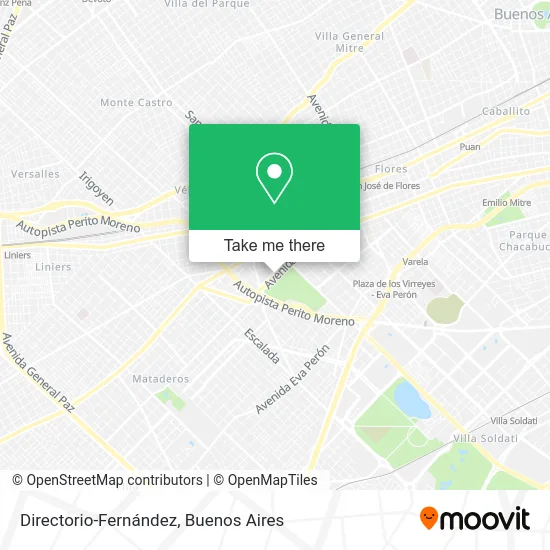 Directorio-Fernández map