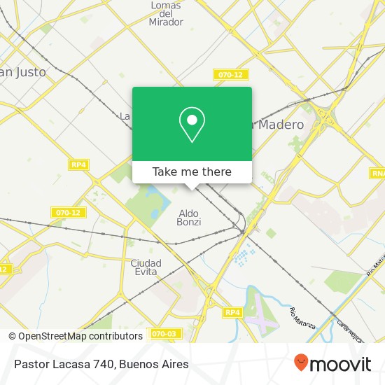 Mapa de Pastor Lacasa 740