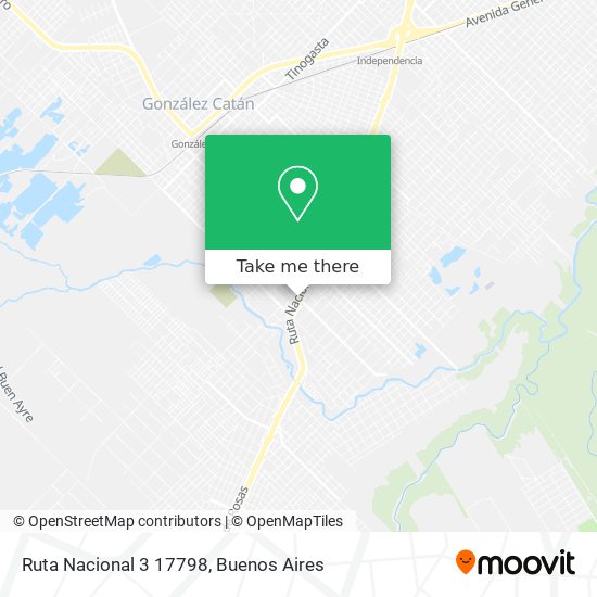 Ruta Nacional 3 17798 map