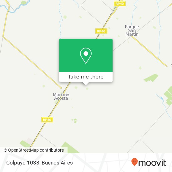 Colpayo 1038 map