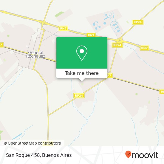 San Roque 458 map